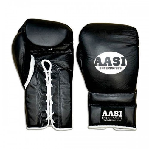 Pro Boxing Gloves Lace Up